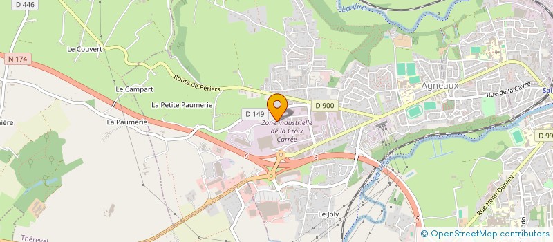 localisation de l'entreprise LEMASSON à AGNEAUX