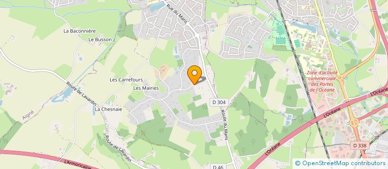 localisation de l'entreprise LEMASSON-HOLDING  LA MILESSE