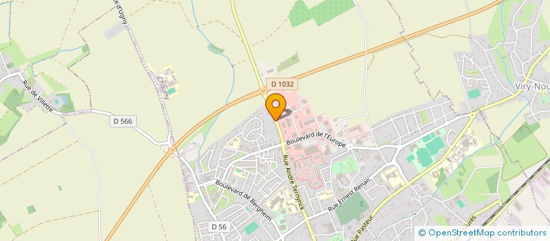 localisation de l'entreprise LEMASUCLA  CHAUNY