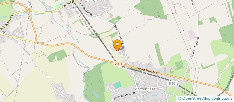 localisation de l'entreprise LEMAT SERVICES  METZERVISSE