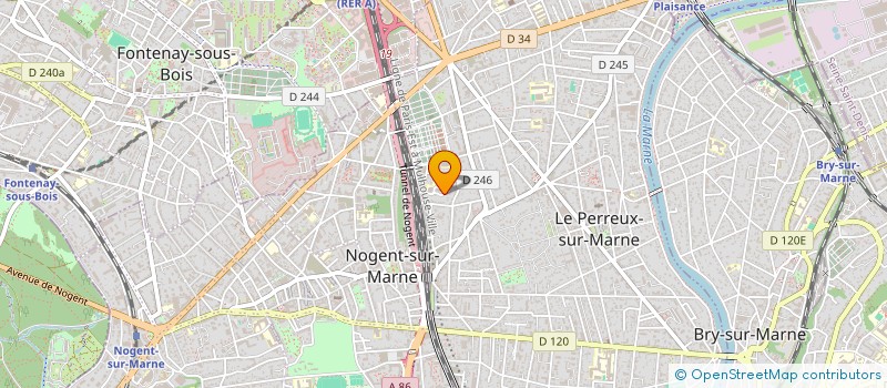 localisation de l'entreprise LEMATEK  LE PERREUX-SUR-MARNE