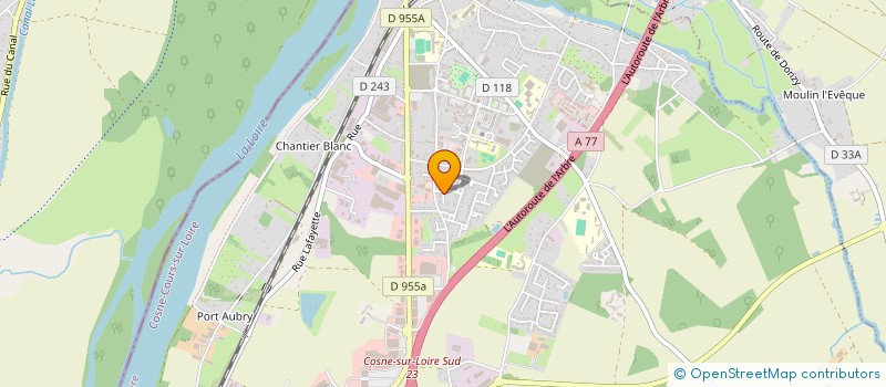 localisation de l'entreprise LEMATY à COSNE-COURS-SUR-LOIRE