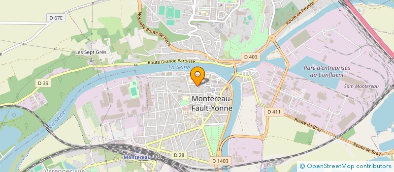 localisation de l'entreprise LEMAUR DANIEL TEXIER JEAN BERN à MONTEREAU-FAULT-YONNE