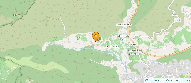 localisation de l'entreprise LEMAX  CUERS