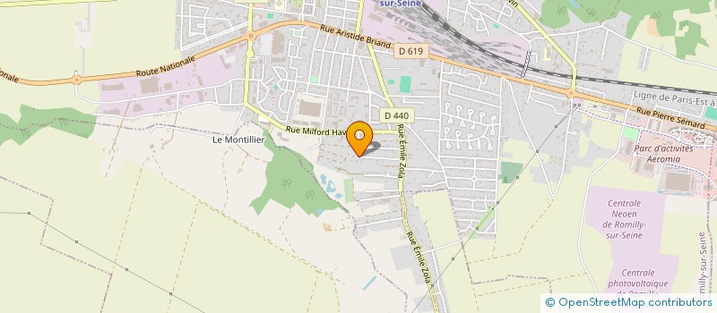 localisation de l'entreprise LEMAX ET CIE  ROMILLY-SUR-SEINE