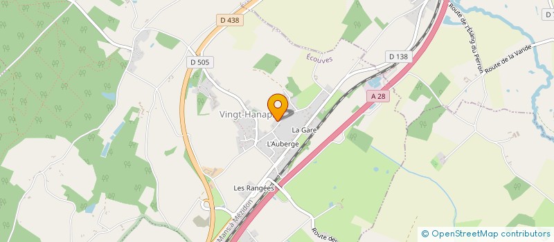 localisation de l'entreprise LEMAZOLI à ECOUVES