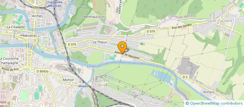 localisation de l'entreprise LEMBAR à CHARLEVILLE-MEZIERES