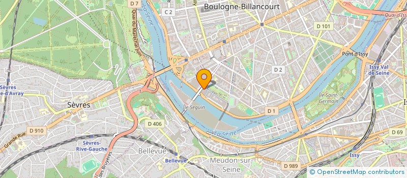 localisation de l'entreprise LEMBELS à BOULOGNE-BILLANCOURT