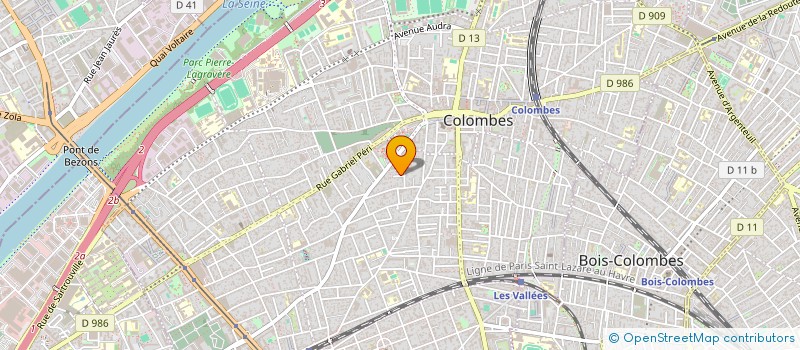 localisation de l'entreprise LEMBERT FILS à COLOMBES