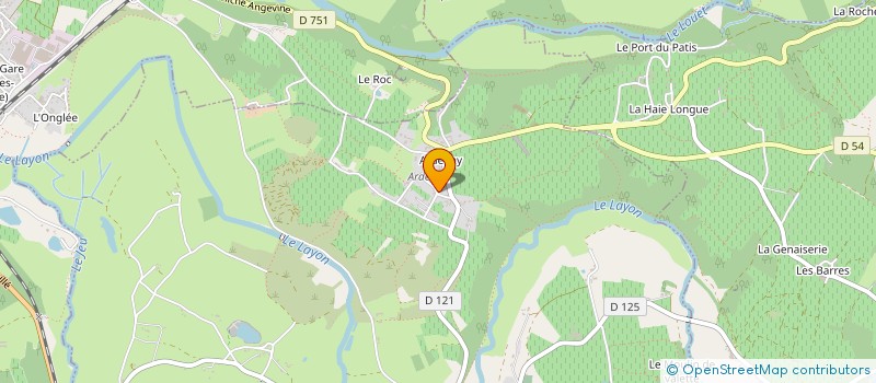 localisation de l'entreprise LEMBERTO  CHAUDEFONDS-SUR-LAYON