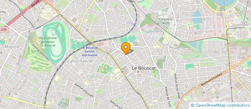 localisation de l'entreprise LEMBEZAT  LE BOUSCAT