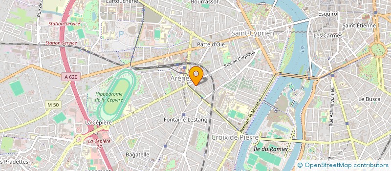 localisation de l'entreprise LEMCIA  TOULOUSE