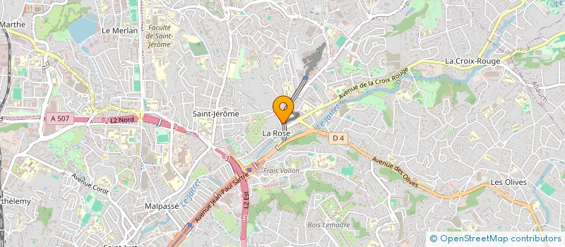 localisation de l'entreprise LEMDINA  MARSEILLE