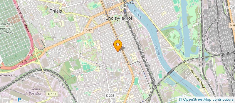 localisation de l'entreprise LEMEC à CHOISY-LE-ROI