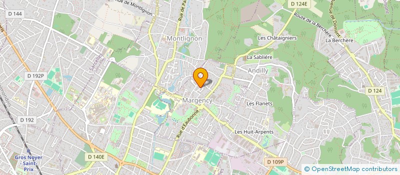 localisation de l'entreprise LEMED  SOISY-SOUS-MONTMORENCY