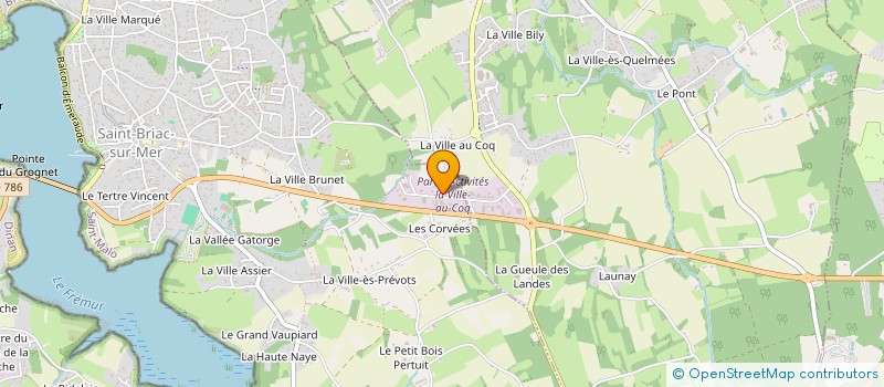 localisation de l'entreprise LEMEE INVEST  SAINT-BRIAC-SUR-MER