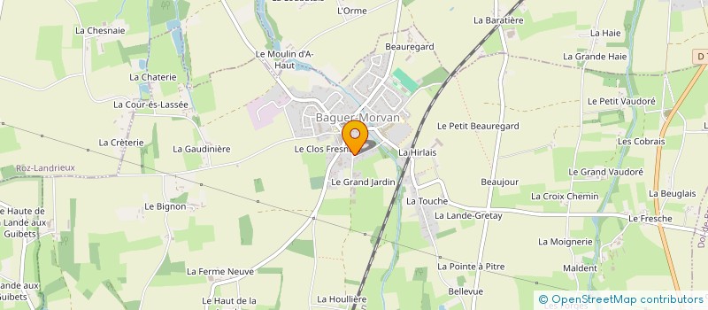 localisation de l'entreprise LEMENANT INDIVISION à BAGUER-MORVAN