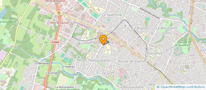 localisation de l'entreprise LEMERCIER à SAINT-HERBLAIN
