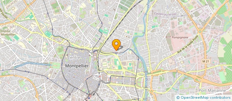 localisation de l'entreprise LEMERCIER BORRELY à MONTPELLIER