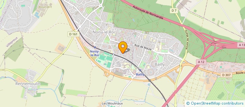 localisation de l'entreprise LEMESLE PATRIMOINE CONSEILS à NOISY-LE-ROI