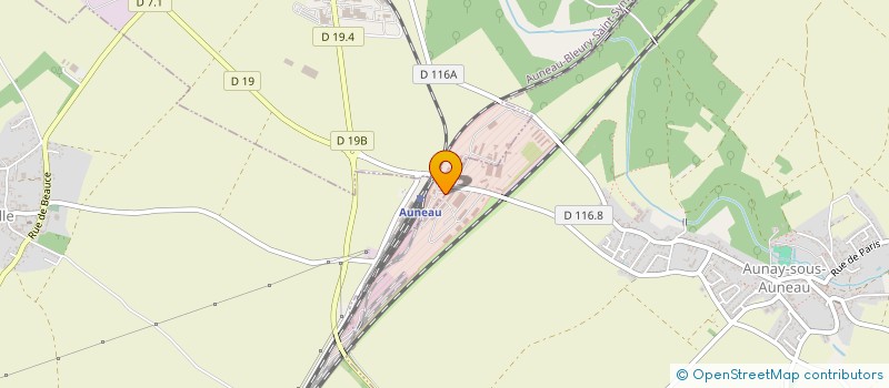 localisation de l'entreprise LEMESS à AUNAY-SOUS-AUNEAU