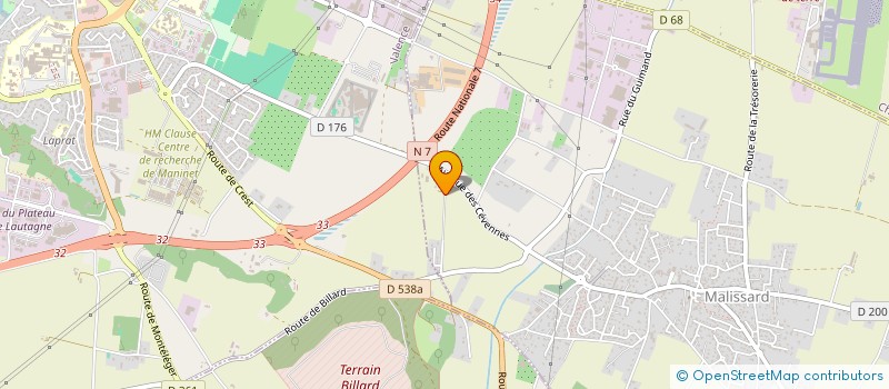 localisation de l'entreprise LEMETTAIS ET COMBETTES à CHATEAUDOUBLE