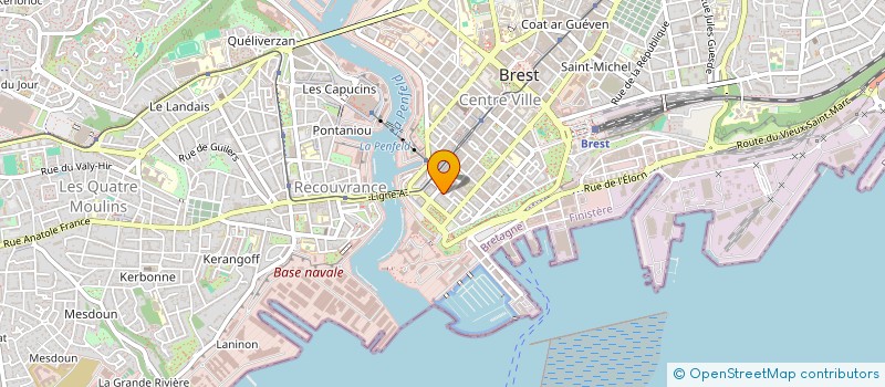 localisation de l'entreprise LEMEUR INVESTISSEMENT à BREST