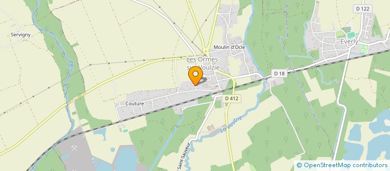 localisation de l'entreprise LEMI  LES ORMES-SUR-VOULZIE