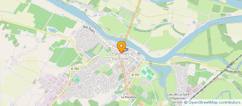 localisation de l'entreprise LEMICA à CHALONNES-SUR-LOIRE