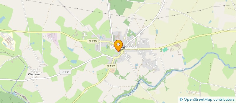 localisation de l'entreprise LEMICA  FAYE-L'ABBESSE