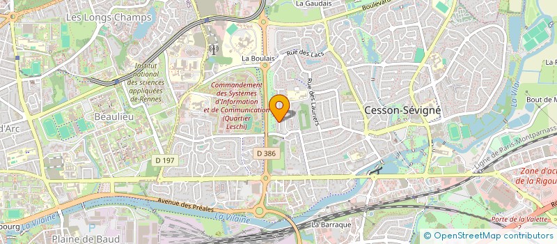 localisation de l'entreprise LEMICIA à CESSON-SEVIGNE