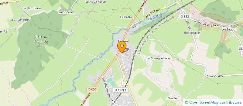 localisation de l'entreprise LEMIERE COUVERTURE à MARTINVAST
