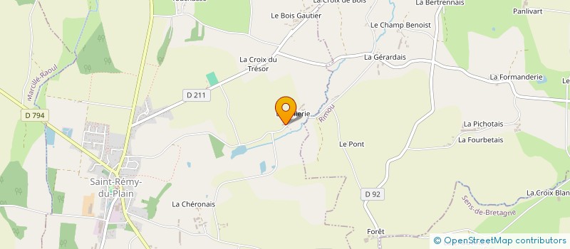 localisation de l'entreprise LEMIERE SAINT GREGOIRE  SAINT-REMY-DU-PLAIN