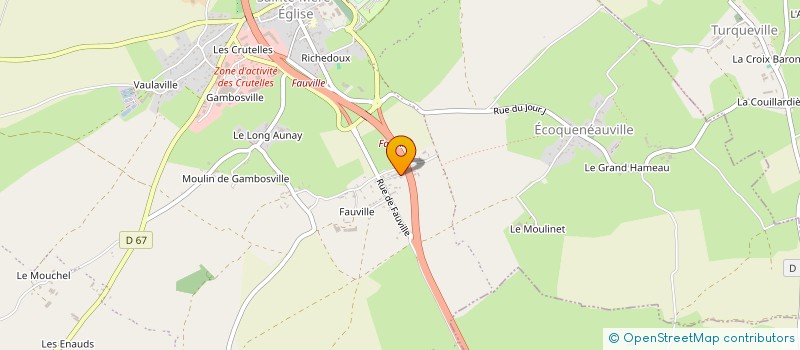 localisation de l'entreprise LEMILE  SAINTE-MERE-EGLISE