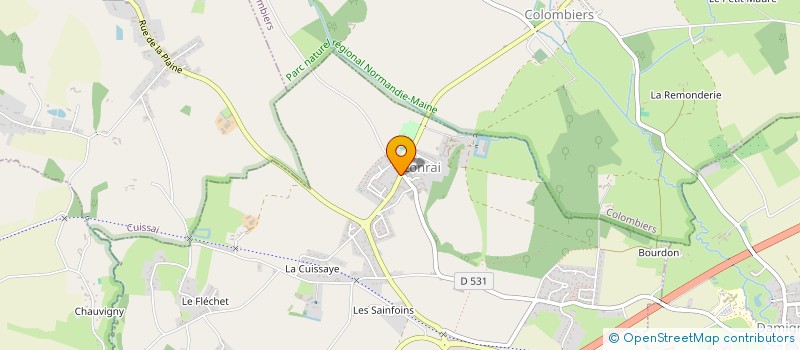 localisation de l'entreprise LEMIM à LONRAI
