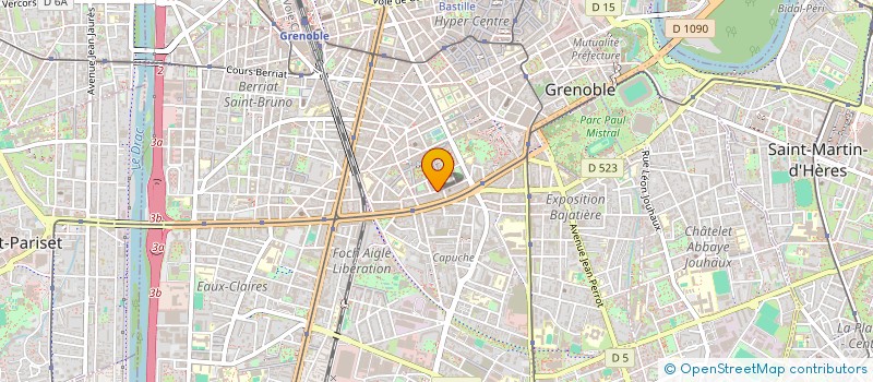 localisation de l'entreprise LEMINEUR/CHARVIER  GRENOBLE