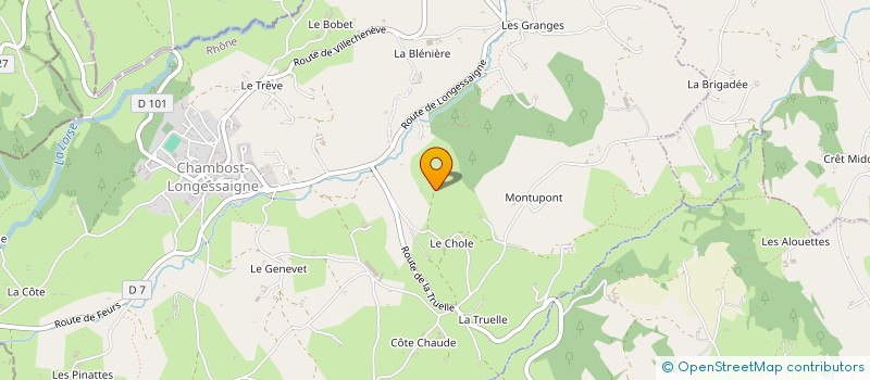 localisation de l'entreprise LEMINIMAL  CHAMBOST-LONGESSAIGNE