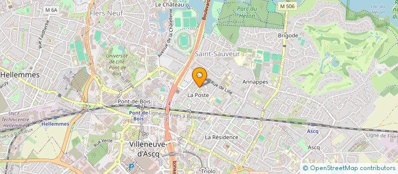 localisation de l'entreprise LEMKA à VILLENEUVE-D'ASCQ