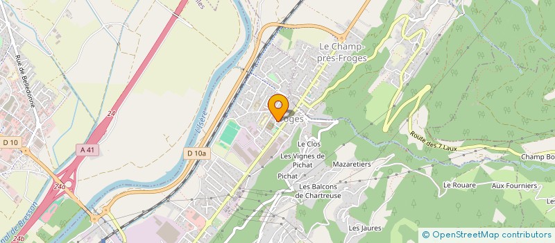 localisation de l'entreprise LEMMING'S CR  FROGES