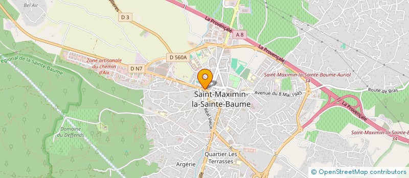 localisation de l'entreprise LEMMY à SAINT-MAXIMIN-LA-SAINTE-BAUME