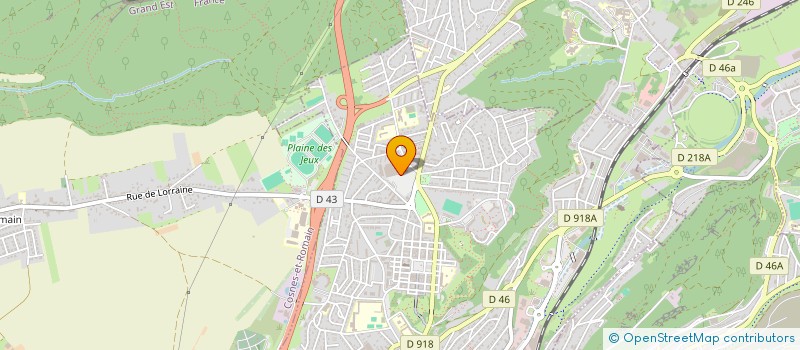 localisation de l'entreprise LEMMY'S à LONGWY