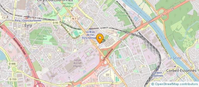 localisation de l'entreprise LEMNA LABS  EVRY-COURCOURONNES