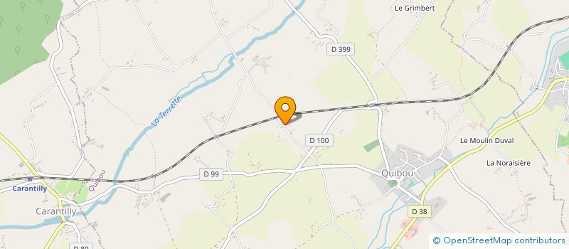 localisation de l'entreprise LEMOINE  QUIBOU