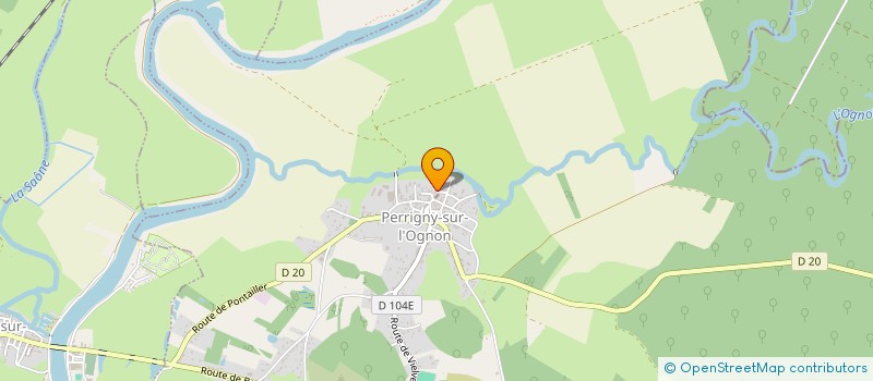 localisation de l'entreprise LEMOINE  PERRIGNY-SUR-L'OGNON