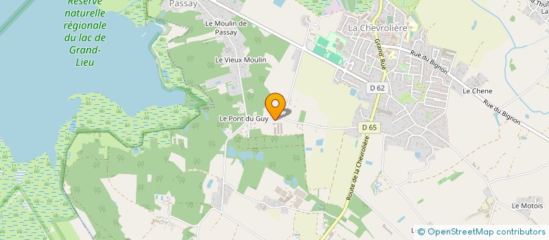 localisation de l'entreprise LEMOINE à LA CHEVROLIERE