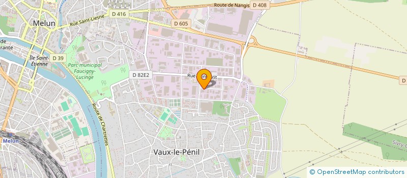 localisation de l'entreprise LEMOINE ET COMPAGNIE à VAUX-LE-PENIL