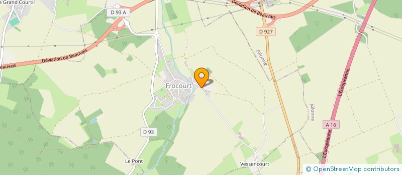 localisation de l'entreprise LEMOINE & FILS  FOUQUENIES