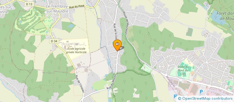 localisation de l'entreprise LEMOINE ILE DE NANTES  JOUARS-PONTCHARTRAIN