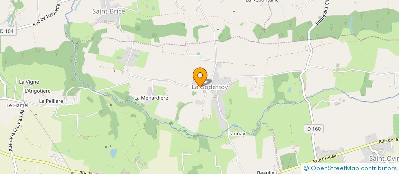 localisation de l'entreprise LEMOINE NICOLAS TERRASSEMENT AMENAGEMENT ET ASSAINISSEMENT  LA GODEFROY