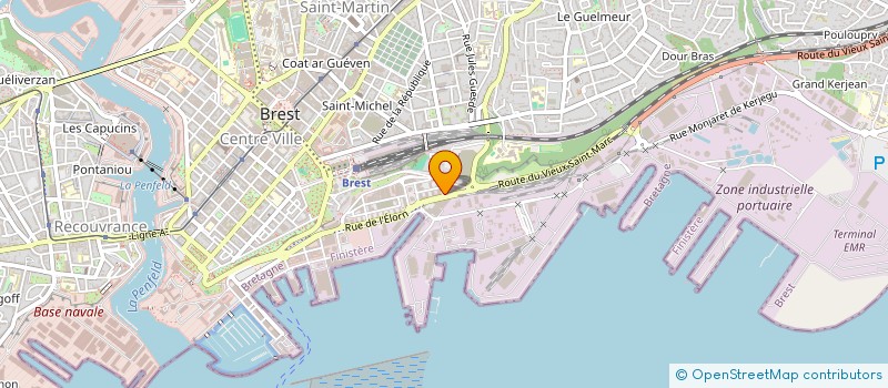localisation de l'entreprise LEMOINE PARTENAIRE FINANCES à BREST